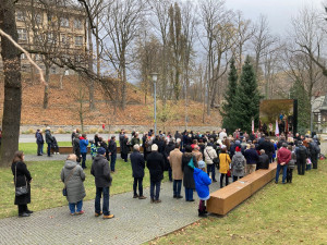 V Liberci zazněly u příležitosti výročí 17. listopadu osobní vzpomínky, připomínky naděje, ale i varování