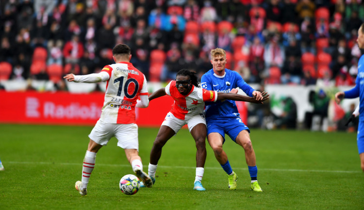 Slovan se na Slavii neprosadil, prohrál těsně 0:1