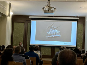 Nová lanovka už má podobu. Navrhla ji designérka, ze dvou variant vyberou zastupitelé