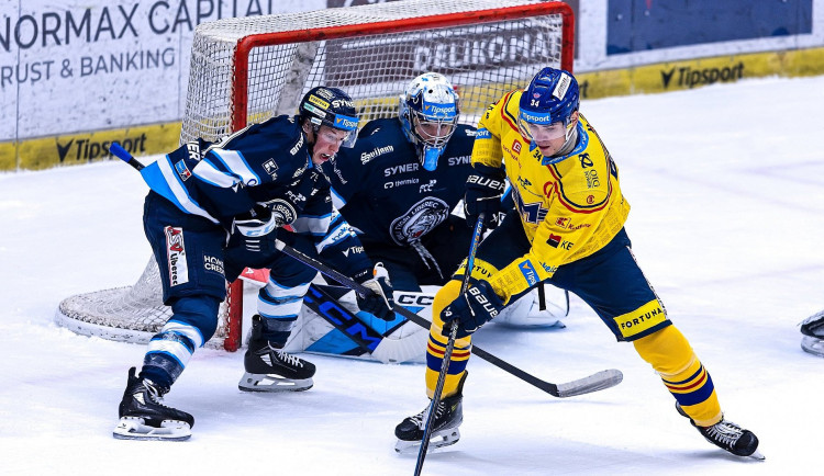 Souboj gólmanů v Českých Budějovicích ovládl v prodloužení Motor. Tygry porazil 2:1