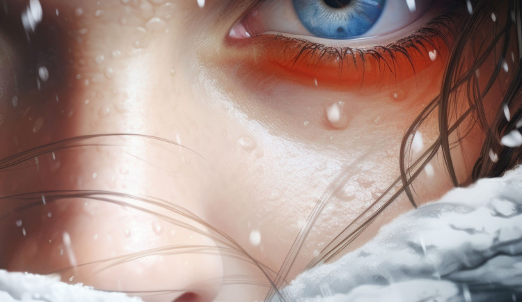 Nadměrné slzení očí v chladném počasí - příčiny a prevence