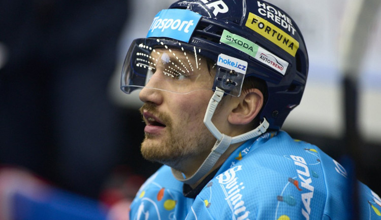 Musil kvůli vážnému zranění břicha vypadl na dlouho ze sestavy hokejistů Liberce