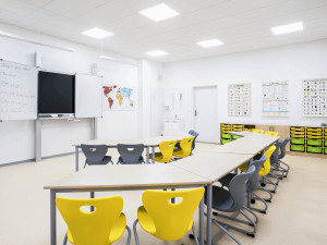 Třídy ZŠ Mozartova modernizované v roce 2024.