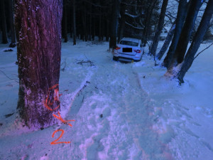 S kradeným autem a pod vlivem drog ujížděl policistům. Jízdu nezvládl a havaroval