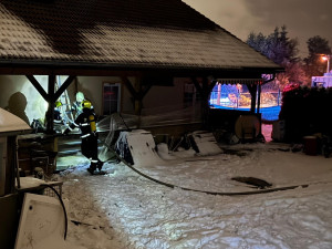 Požár rodinného domu v Liberci způsobil škodu za pět milionů korun
