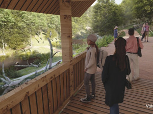 Liberecká zoo bude jedou tak velká, v okolí amfiteátru vyroste nová část nazvaná Údolí ohrožené divočiny