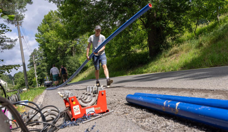 Práce na vodovodu ve Václavicích začnou po krátké přestávce v pondělí