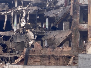 V Liberci se v areálu bývalé Textilany částečně zřítila budova někdejší tkalcovny