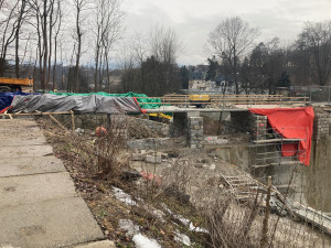 Rekonstrukce přehrady v Liberci by měla skončit v závěru roku, bude dražší