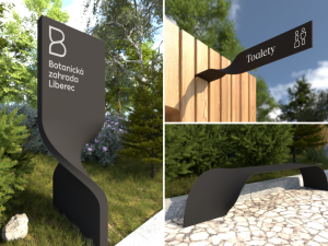 Nejstarší městská botanická zahrada, ta liberecká, má novou vizuální identitu a nové logo