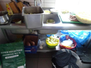 Hygienici uzavřeli kvůli špíně a dalším prohřeškům vietnamskou restauraci Hanoi ve Cvikově