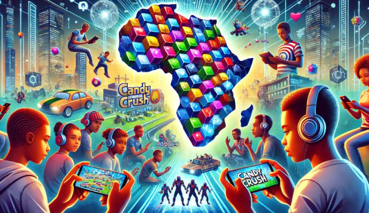 Africký herní průmysl roste rekordním tempem, táhne Candy Crush nebo Roblox