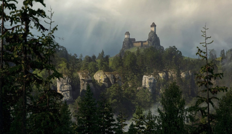 Trosky ve dvojce Kingdom Come. Hrad očekává nápor turistů