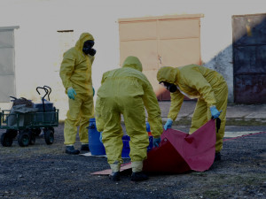 V Kunraticích na Frýdlantsku cvičili čeští a belgičtí chemici, konalo se tam cvičení Toxic Shell 2025