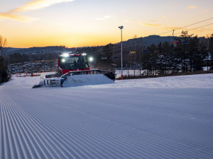 Rodinný areál Lipno jako první v České republice pořídil rolbu s unikátní technologií SNOWsat LiDAR