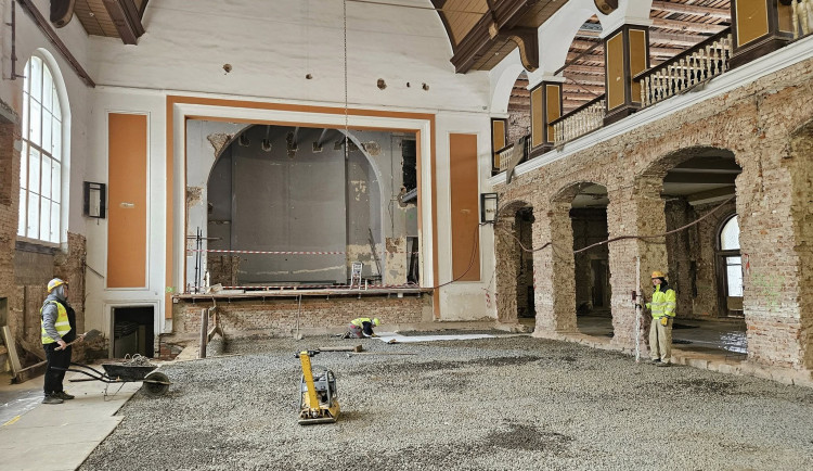 Stav rekonstrukce z 22. 11. 2024