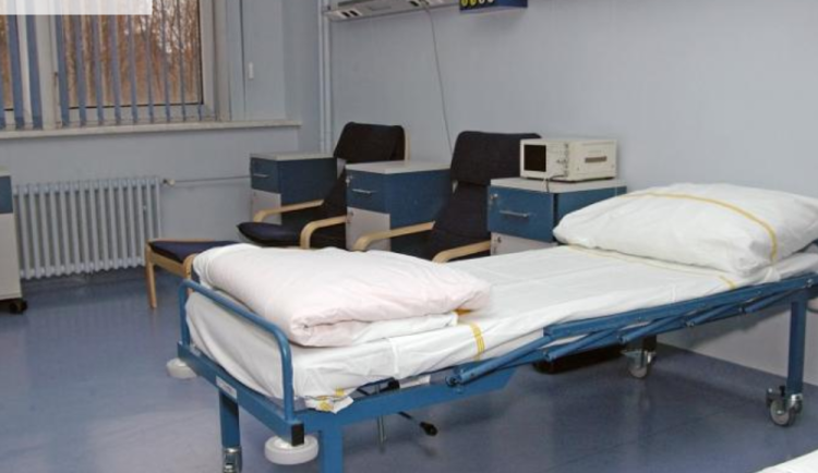 Stávající dospávací pokoj oddělení Gastroenterologie jablonecké nemocnice.