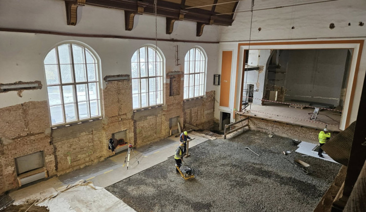 Stav rekonstrukce z 22. 11. 2024