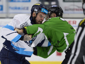 Vítězná premiéra Tygrů v nové identitě. V derby zdolali na domácím ledě Mladou Boleslav 4:3