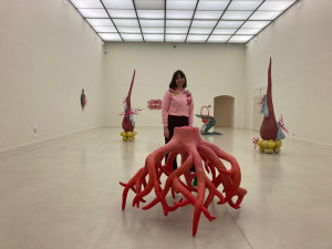 V liberecké galerii se ukrývá Třesoucí se říše. Stojí za ní slavná maďarská sochařka Zsófia Keresztes