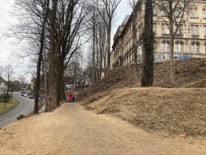 Pak pod Klášterem se v příštím roce promění. Cesta z Klášterní ulice k přehradě bude nově bezbariérová