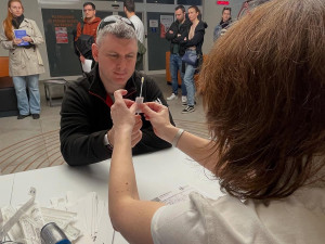 O zápis do registru dárců kostní dřeně byl v Praze obrovský zájem