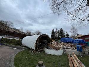 Technikův pavilon šel k zemi, město na místě postaví kopii za 41 milionů. Bude v ní infocentrum