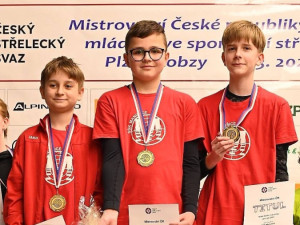 Družstvo do 14let vleže