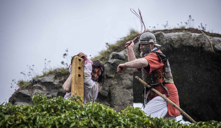 Pašijové hry na hradě Lipý patří k Velikonocům