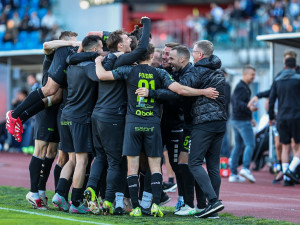 Jablonec vyhrál v Ostravě 2:1 a zkomplikoval Baníku boj o druhé místo