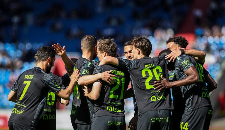 Jablonec vyhrál v Ostravě 2:1 a zkomplikoval Baníku boj o druhé místo