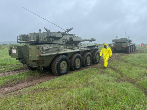 Liberečtí chemici na cvičení na Slovensku: pracovali s ostrými bojovými látkami
