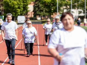 Na sportovních hrách se v České Lípě utkalo na 150 seniorů z celého kraje