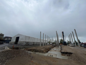 V areálu TSML roste hala na sůl za čtyřicet milionů. Hotovo bude v létě