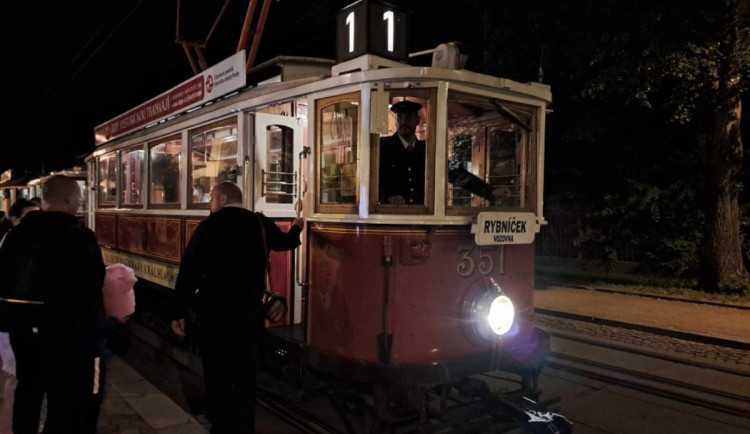 Foto z Muzejní noci pod Ještědem v roce 2024.