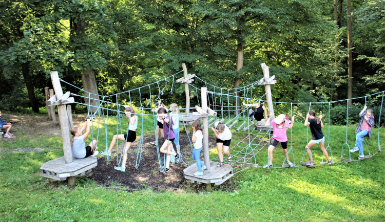 Ilustrační foto z tábora DDM Větrník Holčičiny v roce 2023.