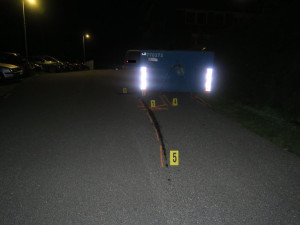 Osmnáctiletá neřidička nabourala do kontejneru i aut. Nadýchala skoro dvě promile