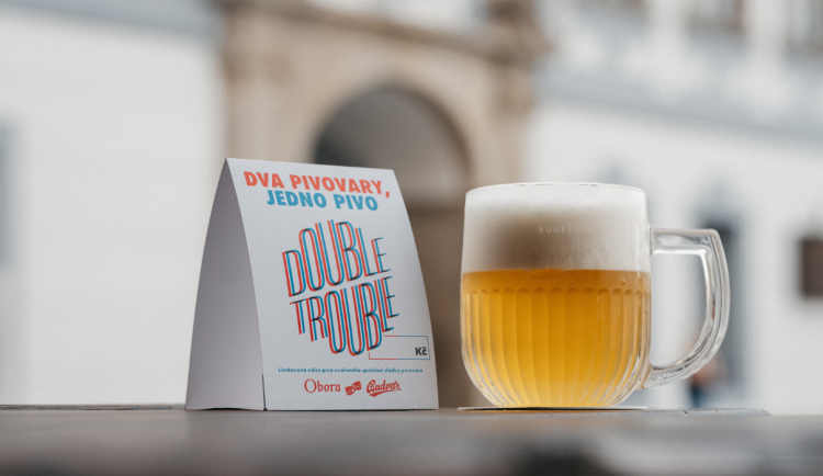 Nová limitka Budvaru a Obory. Double Trouble je svěží pivo ideální na léto