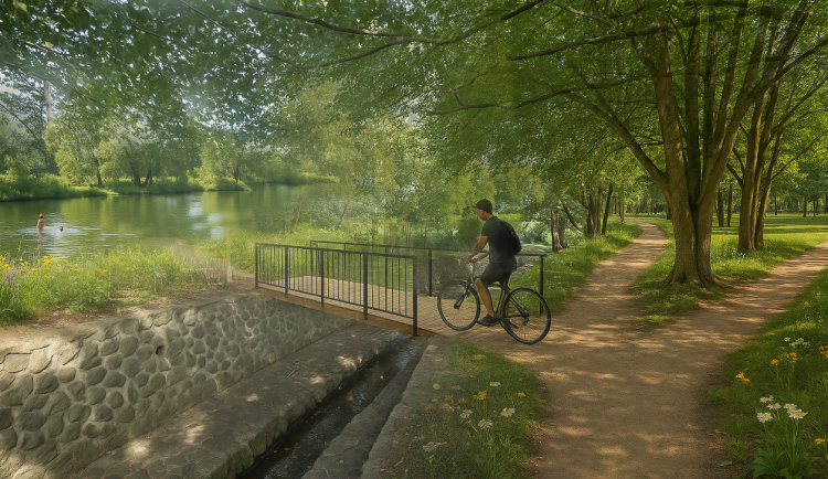 Nový park i bytový dům. Nový Bor hledá, co s prostorem za poliklinikou