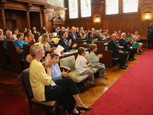 Liberec uctil emeritní primářku Lenku Walterovou medailí města