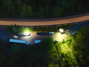 Detektor tlukotu srdce či termovize. Česká a německá policie hledala nelegální migranty