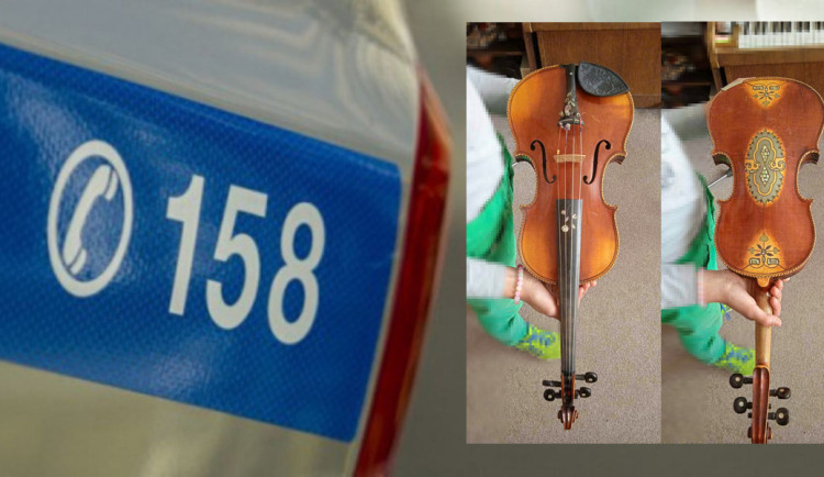Dívka v autobuse zapomněla housle, pátrá po nich policie