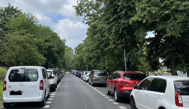 Kollárova ulice bude do pátku uzavřená, je tam potřeba udělat prořezávku zeleně