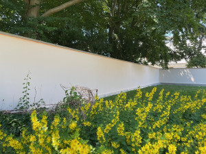 Liberec nechal v parku zvaném Mrtvolky obnovit obvodové zdi Zahrady vzpomínek