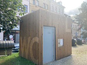 Veřejná toaleta na Sokolovském náměstí v Liberci už slouží