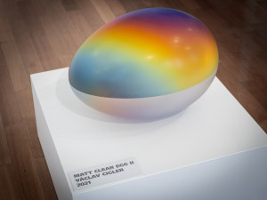 Jablonecké muzeum vystavuje Duhové vejce světového výtvarníka Václava Ciglera