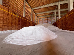 Nová hala pojme šest tisíc tun soli. Vyšla na 41 milionů, město ušetří