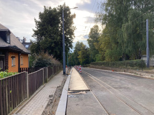 Tramvaje začnou k zoo v Liberci jezdit od pondělí, silnice zůstane uzavřená