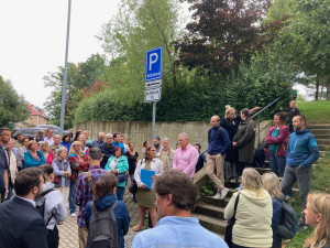 Zjitřené emoce, pak návrh možné cesty. U kampusu univerzity se řešilo, co dál s okolím