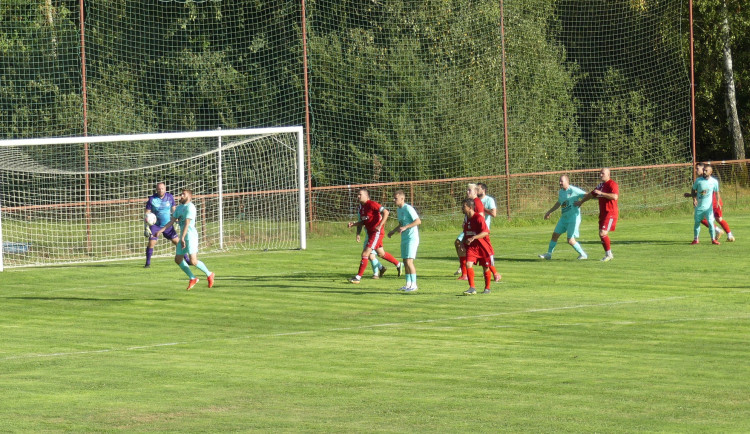 Góly se v nižších soutěžích sypaly po desítkách, Mokré rozstřílelo Rudolfov B